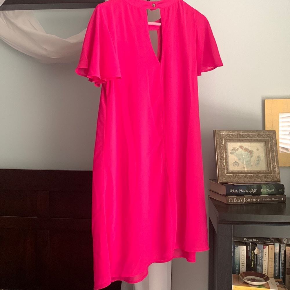 NWOT -Jodifl - boutique size S hot pink dress